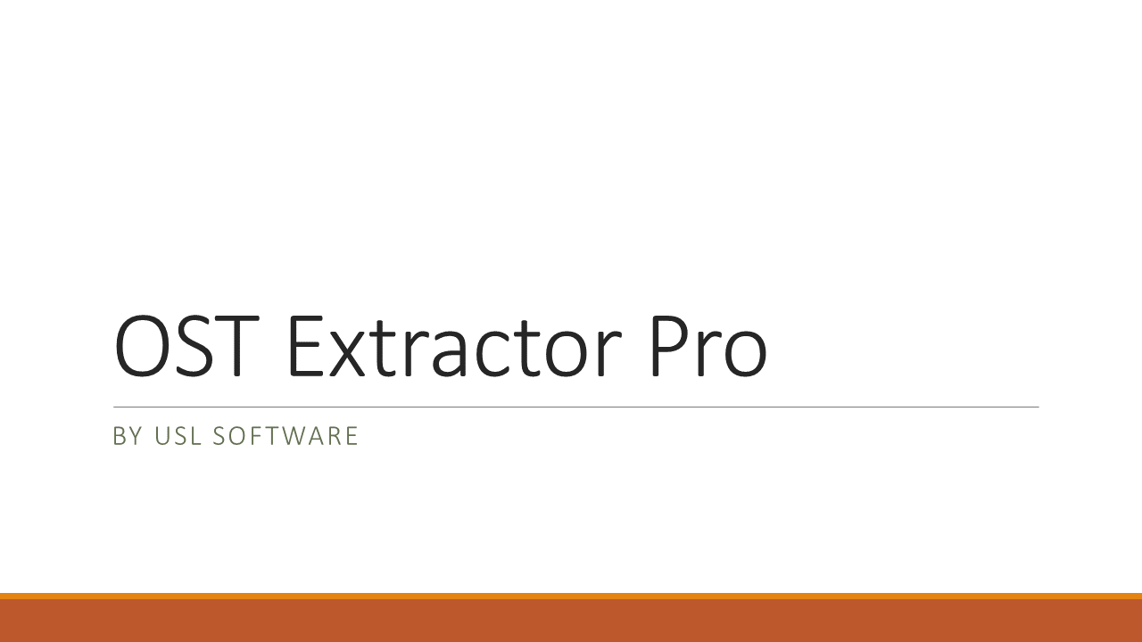 OST to PST Converter Review, 5 Reasons to Choose OST Extractor Pro 1