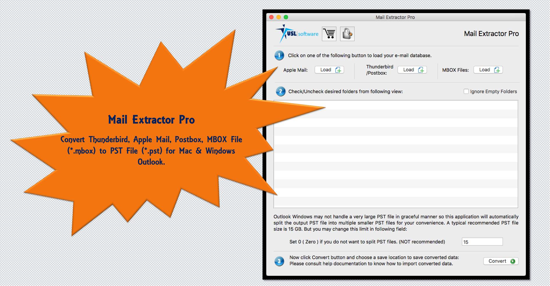 Export Thunderbird to PST