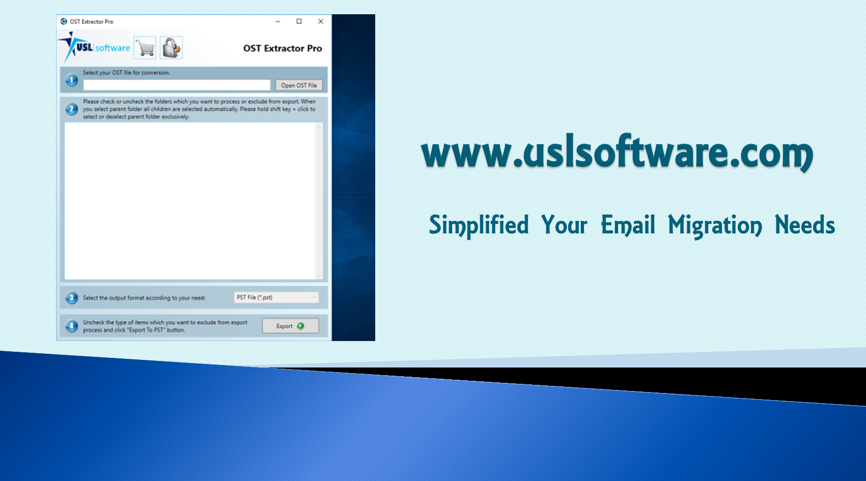 how to export ost to pst offline