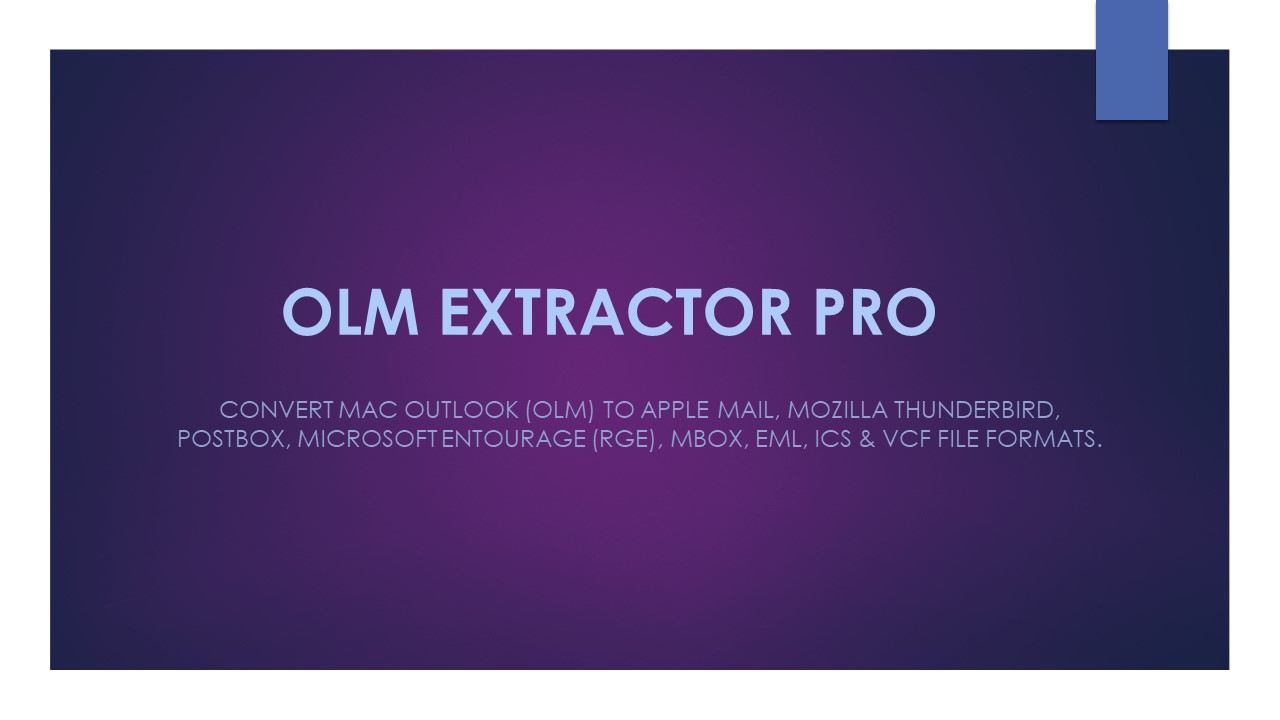 convert olm data to mbox