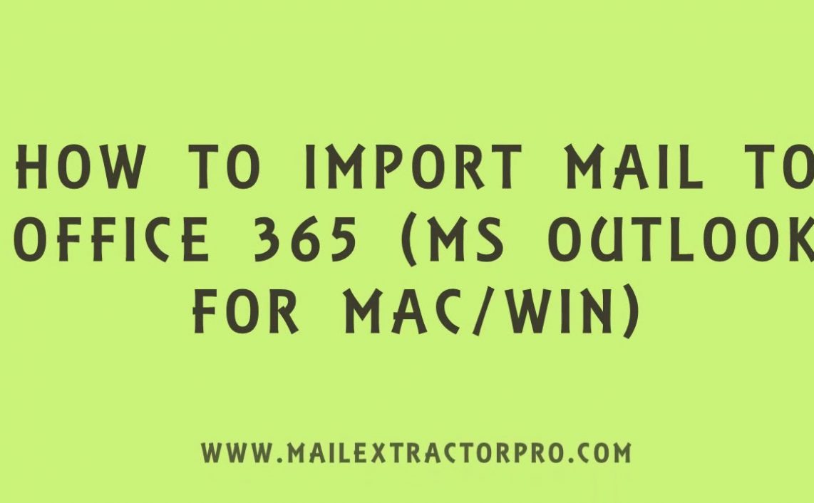 Mac Mail to Outlook Conversion – The Smartest Email Migration App There is! 1