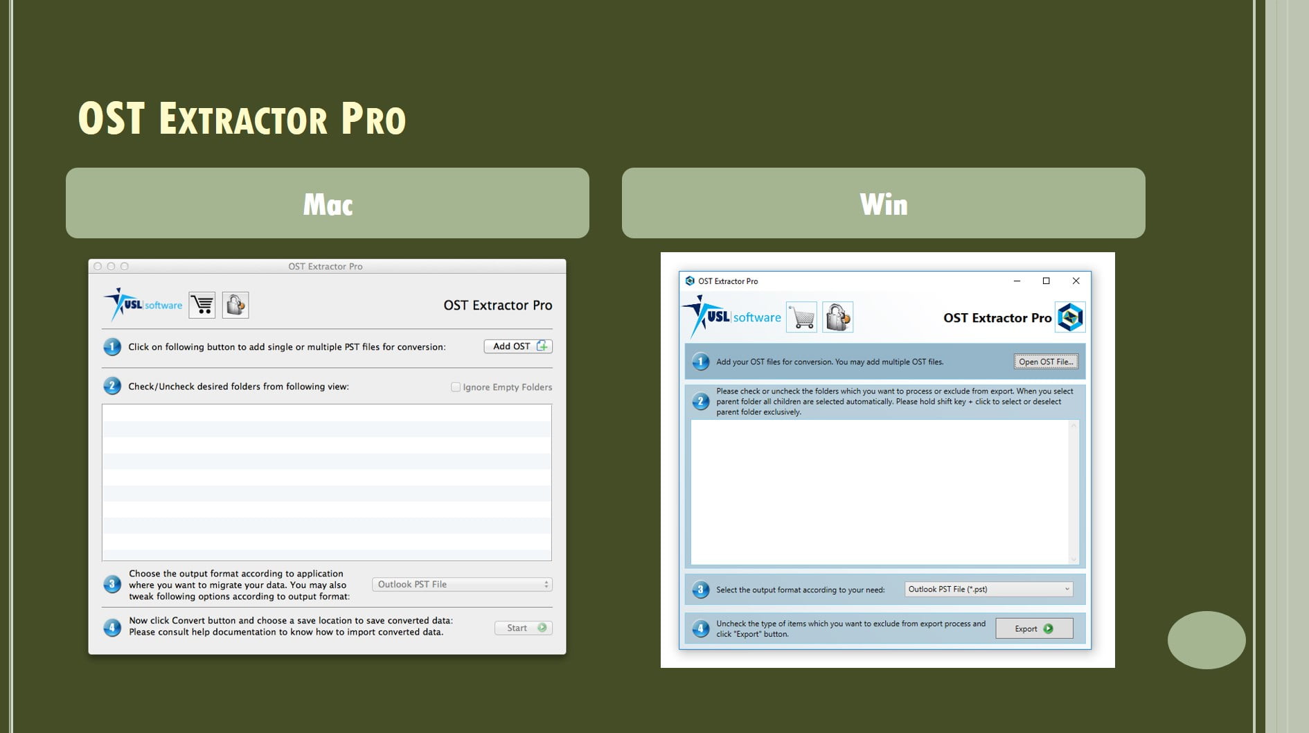 ost to pst migration on mac