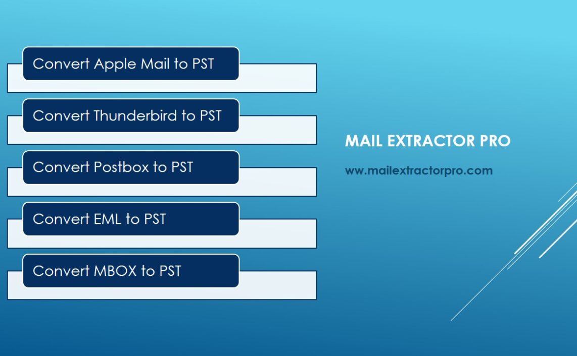 eml export to pst