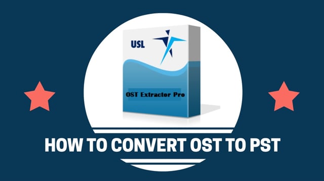 Convert OST to PST with OST Extractor Pro free version 2