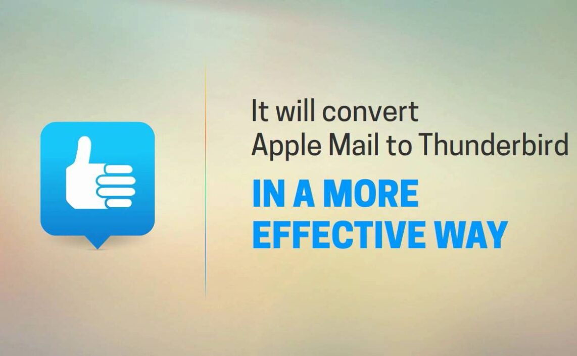 Import Mails from Apple Mail to Thunderbird 2